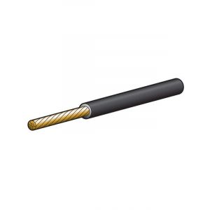 Narva 10A 3mm Black Single Core Cable 30 Meter