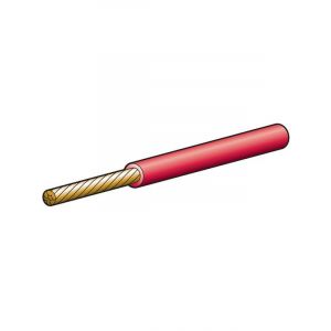 Narva Single Core Cable 3mm 30M 10 Amp Red