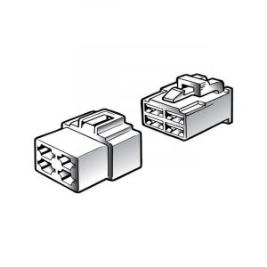 Narva 4 Way Male Quick Connector Housing Pack of 2