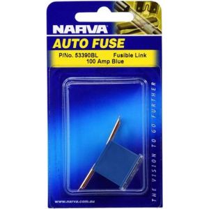 Narva 100 Amp Blue Fusible Link Short Tab Pack of 1