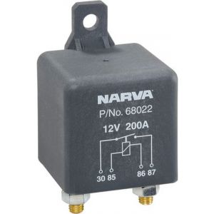 Narva 12V 200A Normally Open 4 Pin Heavy Duty Relay