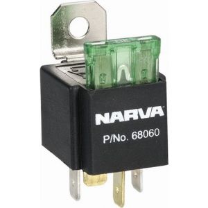 Narva 12V 30A 4 Pin Fused Relay