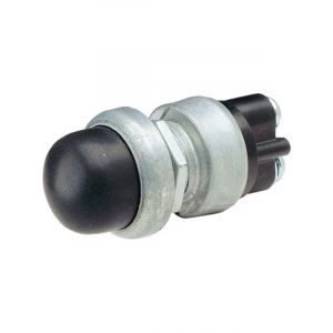 Narva Momentary (On) HD Push Button Switch w/Waterproof Neoprene Boot