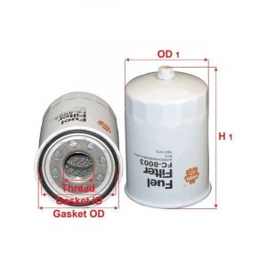 Sakura Spin-On Fuel Filter
