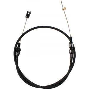 Aeroflow Stainless Steel Throttle Cable 36 Inch Length Black